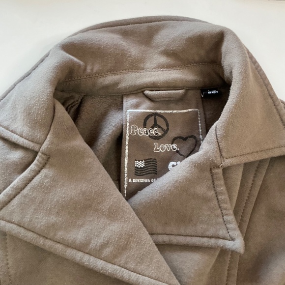 Peace Love Chill Women’s outerwear Jacket L - Picture 3 of 9